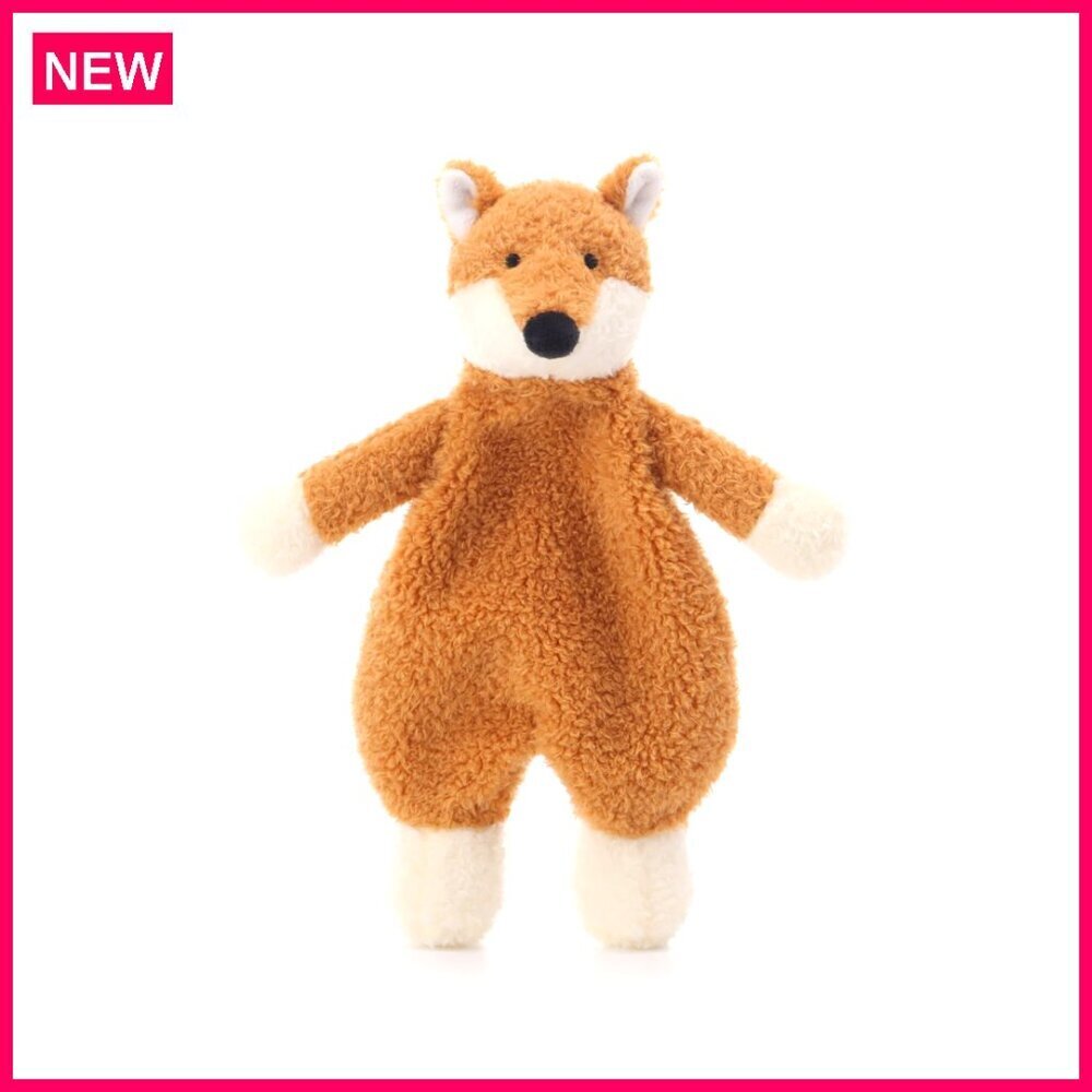 10 Inch Infant Security Blanket Plush Snuggler Soft Polyester Nursery Gift